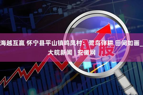 海越互赢 怀宁县平山镇鸣凤村：鹭鸟伴耕 田间如画_大皖新闻 | 安徽网