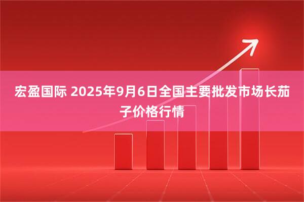 宏盈国际 2025年9月6日全国主要批发市场长茄子价格行情
